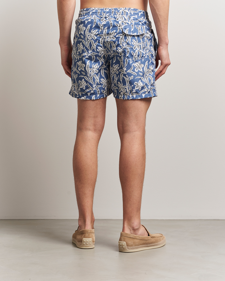 Homme | Maillots De Bain | Altea | Printed Swim Shorts Blue