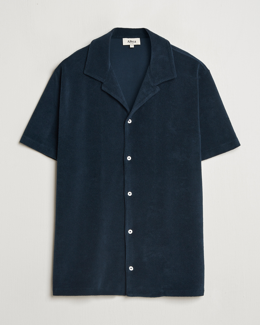 Homme | Chemises | Altea | Terry Bowling Shirt Navy