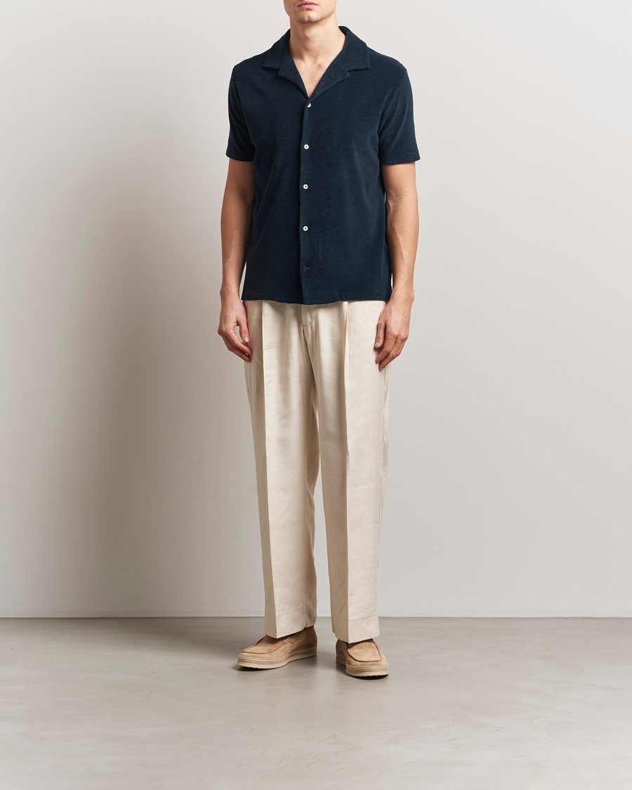 Homme | Chemises | Altea | Terry Bowling Shirt Navy