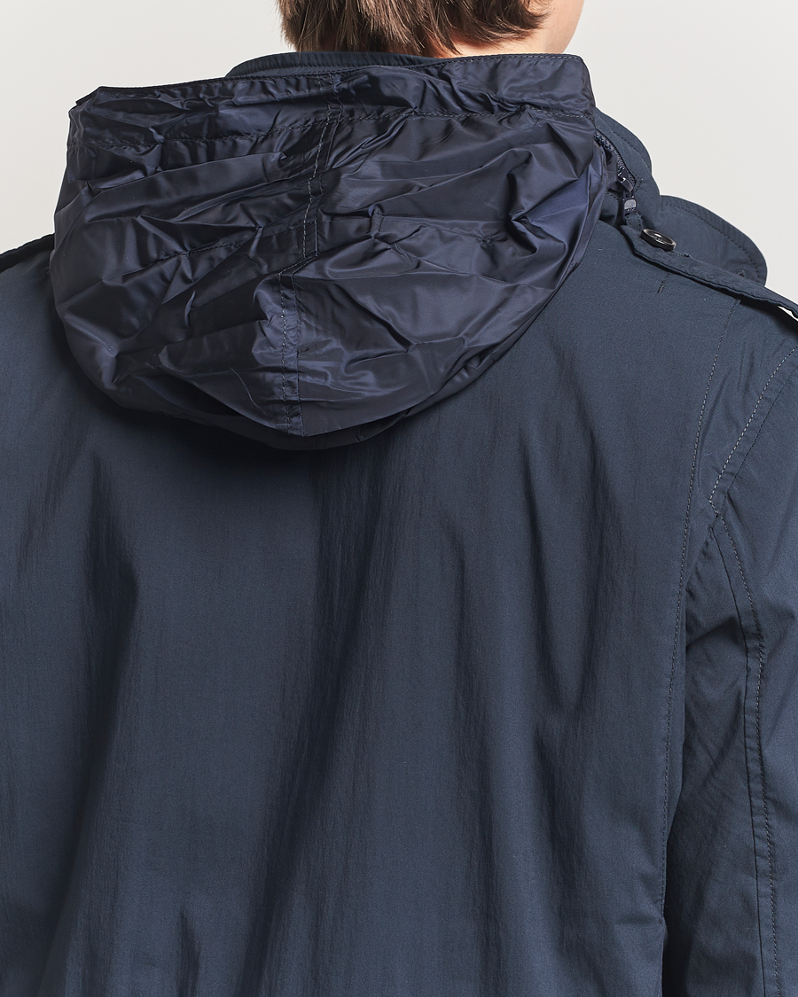 Homme | Manteaux Et Vestes | Aspesi | Lightweight Cotton Field Jacket Navy