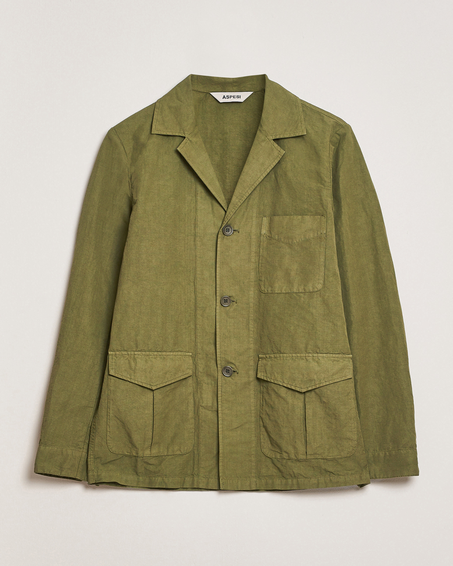Homme | Manteaux Et Vestes | Aspesi | Fandango Shirt Jacket Military