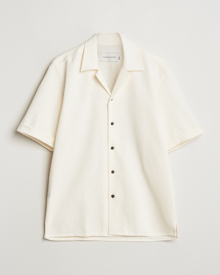 Homme | Chemises | Peregrine | Quay Cuban Collar Shirt White