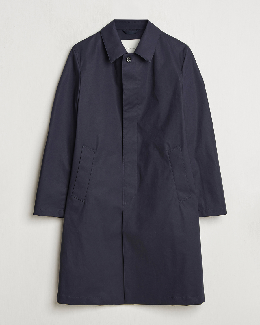 Homme | Manteaux Et Vestes | Mackintosh | Dunkeld Car Coat Navy
