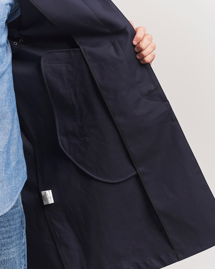 Homme | Manteaux Et Vestes | Mackintosh | Dunkeld Car Coat Navy
