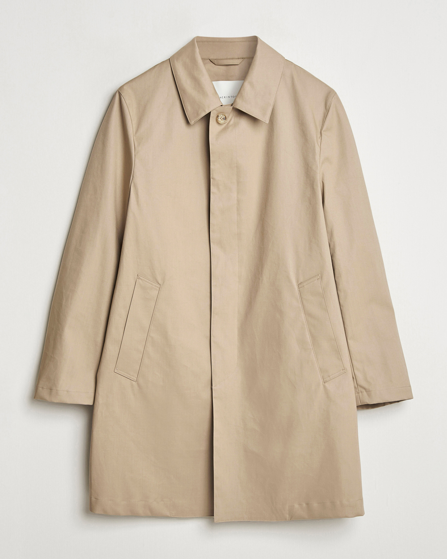 Homme | Manteaux Et Vestes | Mackintosh | Donoon Car Coat Fawn