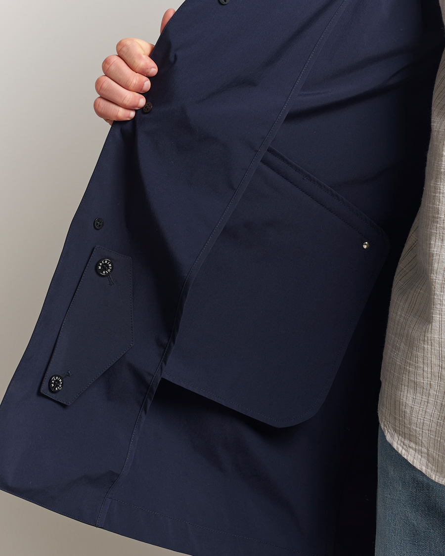 Homme | Manteaux Et Vestes | Mackintosh | Humbie GTS Car Coat Navy