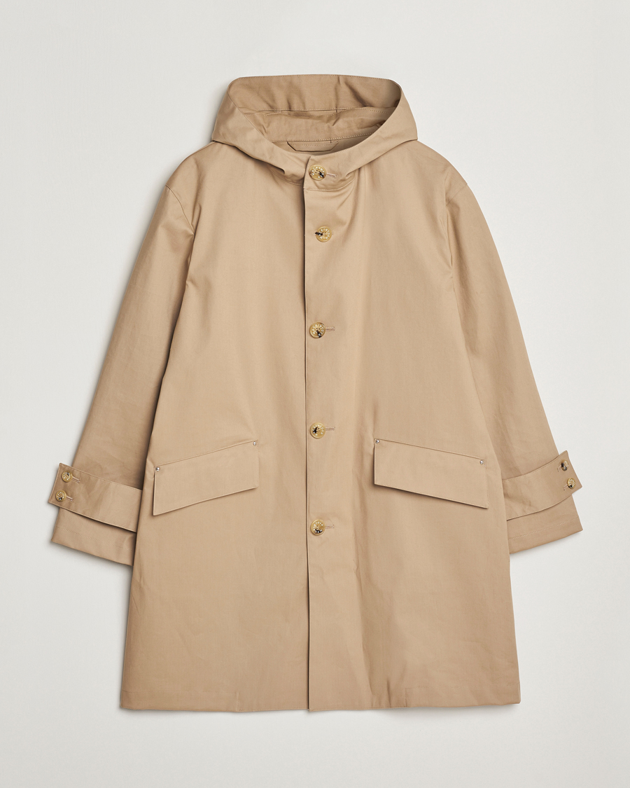 Homme | Manteaux Et Vestes | Mackintosh | Humbie GTS Hooded Car Coat Fawn