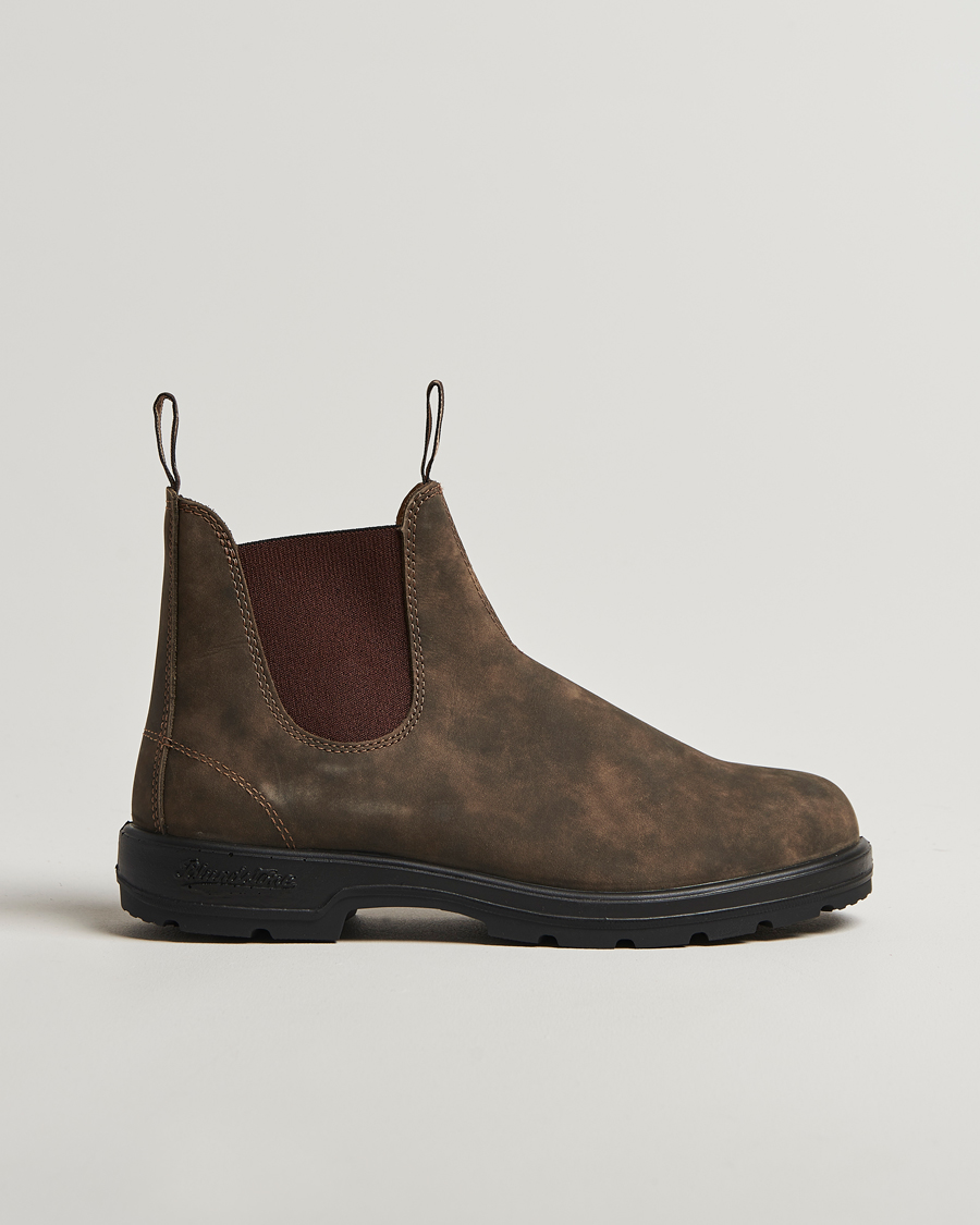 Homme | Bottes | Blundstone | 585 Original Leather Chelsea Boot Rustic Brown