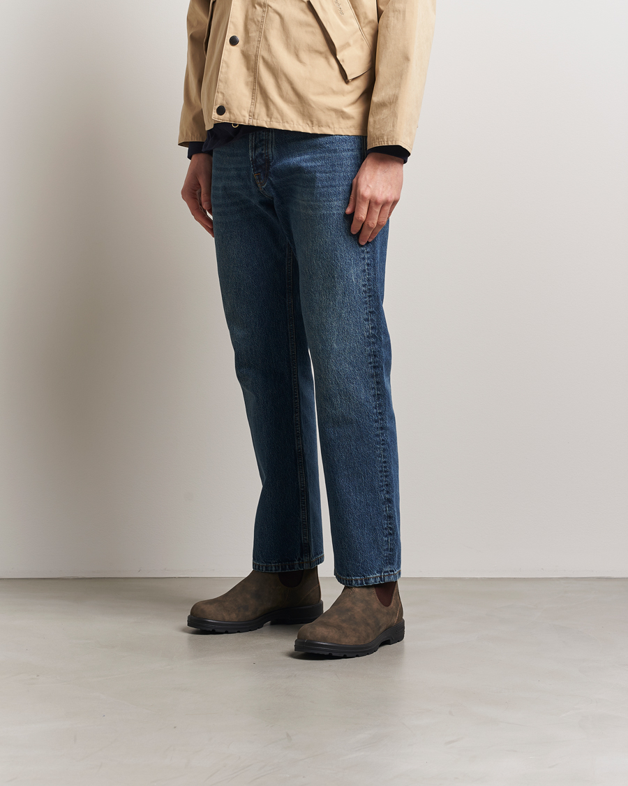 Homme | Bottes | Blundstone | 585 Original Leather Chelsea Boot Rustic Brown