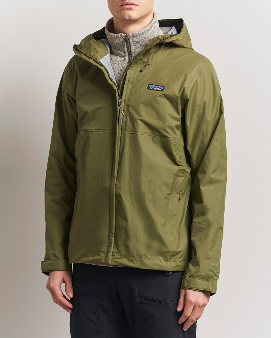 Homme | Manteaux Et Vestes | Patagonia | Torrentshell 3L Rain Jacket Tent Green