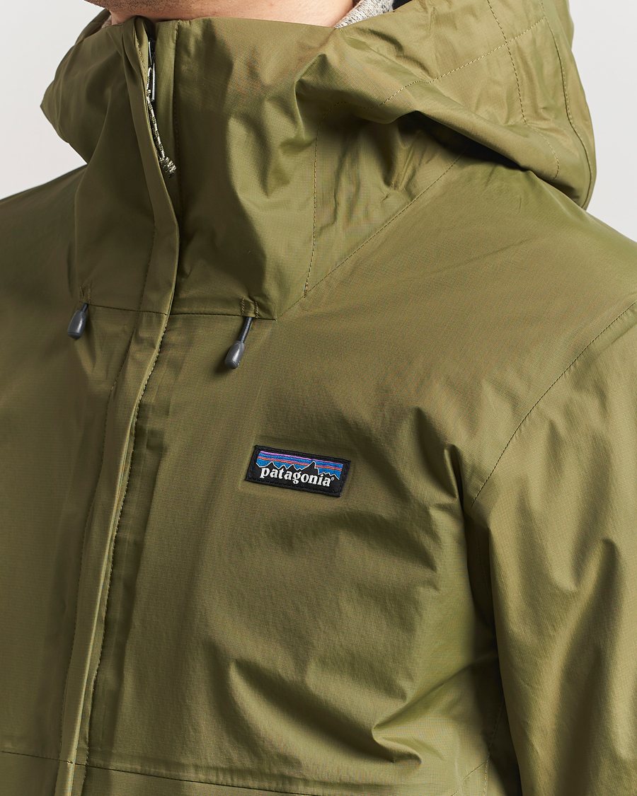 Homme | Manteaux Et Vestes | Patagonia | Torrentshell 3L Rain Jacket Tent Green