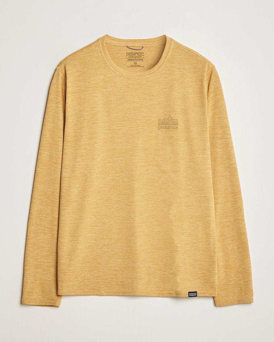 Homme | T-shirts | Patagonia | Cap Cool Daily Graphic LS T-Shirt Beeswax