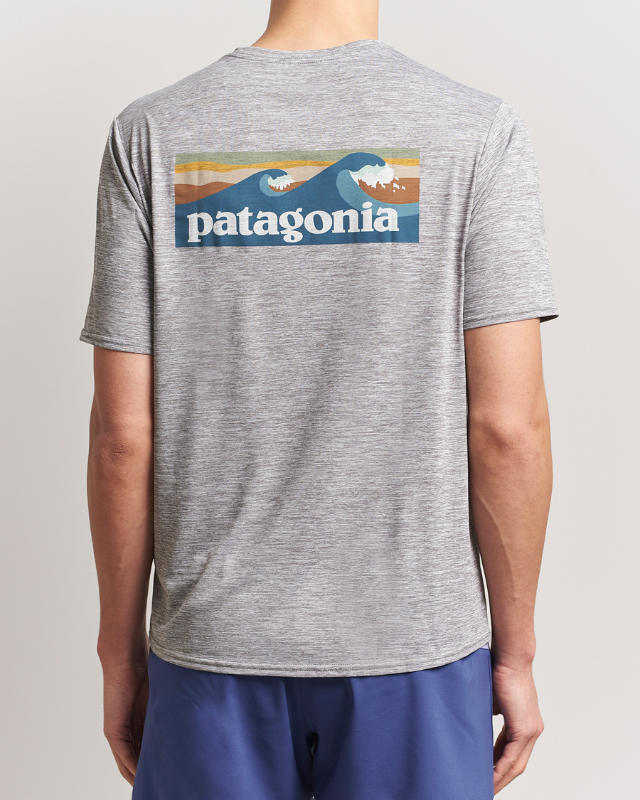 Homme | T-shirts | Patagonia | Cap Cool Daily Graphic T-Shirt Waters Feather Grey