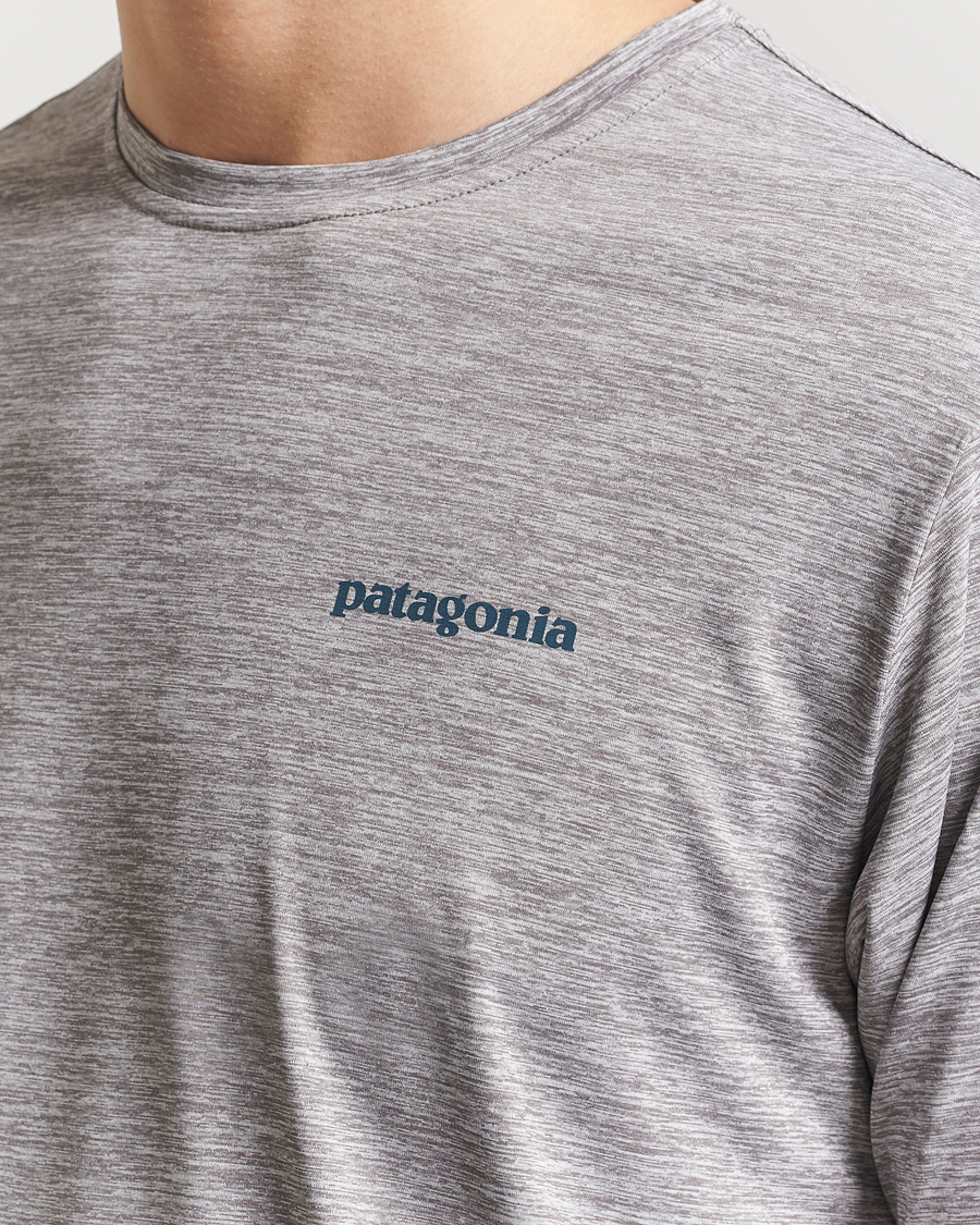 Homme | T-shirts | Patagonia | Cap Cool Daily Graphic T-Shirt Waters Feather Grey