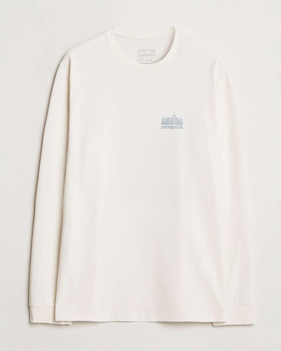 Homme | T-shirts | Patagonia | Strataspire Responsibili LS T-Shirt Birch White