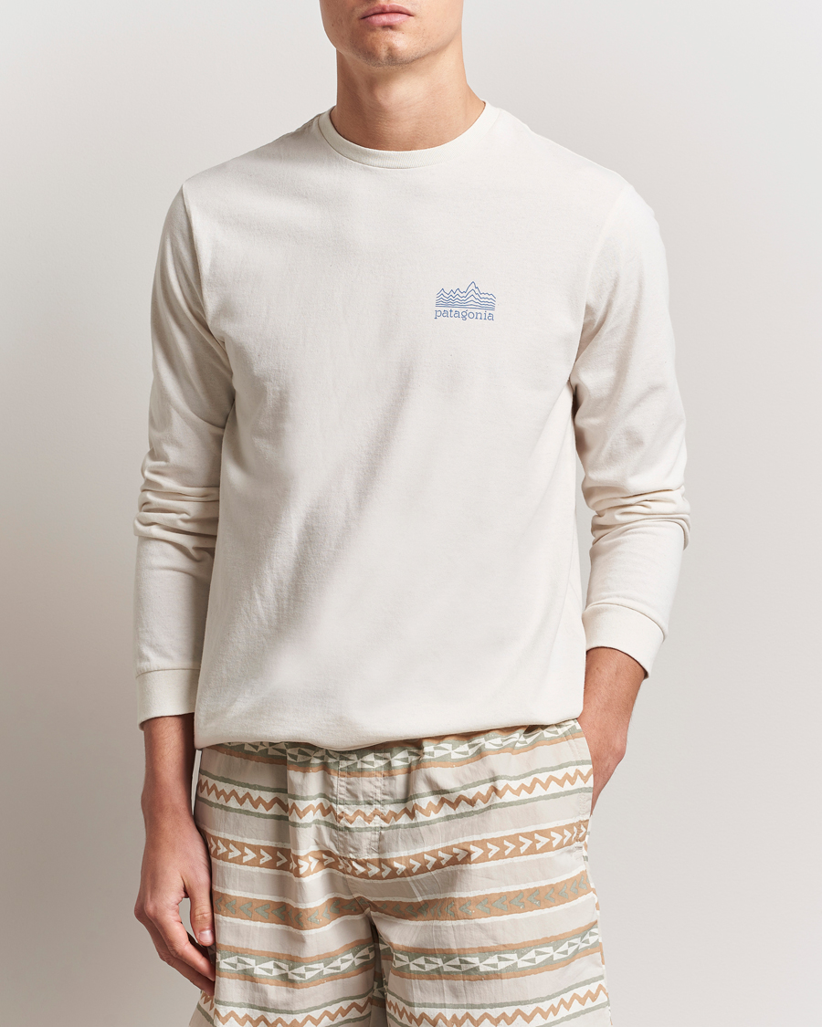 Homme | T-shirts | Patagonia | Strataspire Responsibili LS T-Shirt Birch White