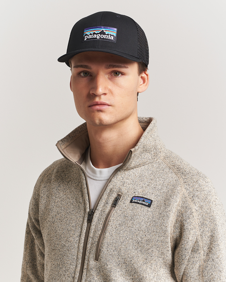 Homme | Bobs Et Casquettes | Patagonia | PatagoniaP-6 Logo Trucker HatBlack