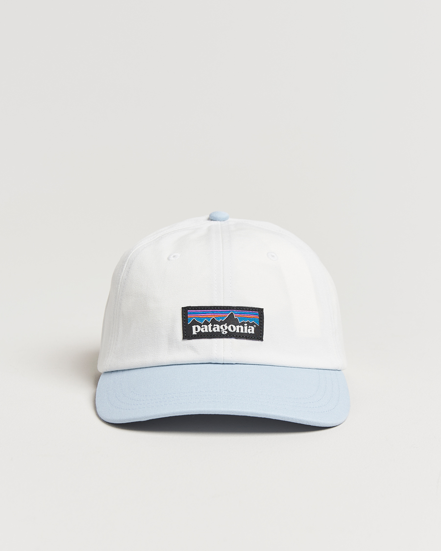 Homme | Patagonia P-6 Label Trad Cap Birch White | Patagonia | P-6 Label Trad Cap Birch White