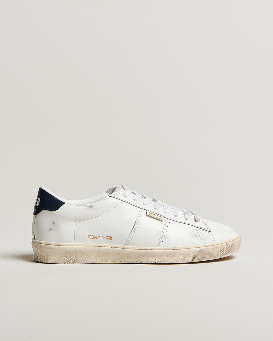 Homme | Golden Goose Matchstar Sneakers White/Blue | Golden Goose | Matchstar Sneakers White/Blue
