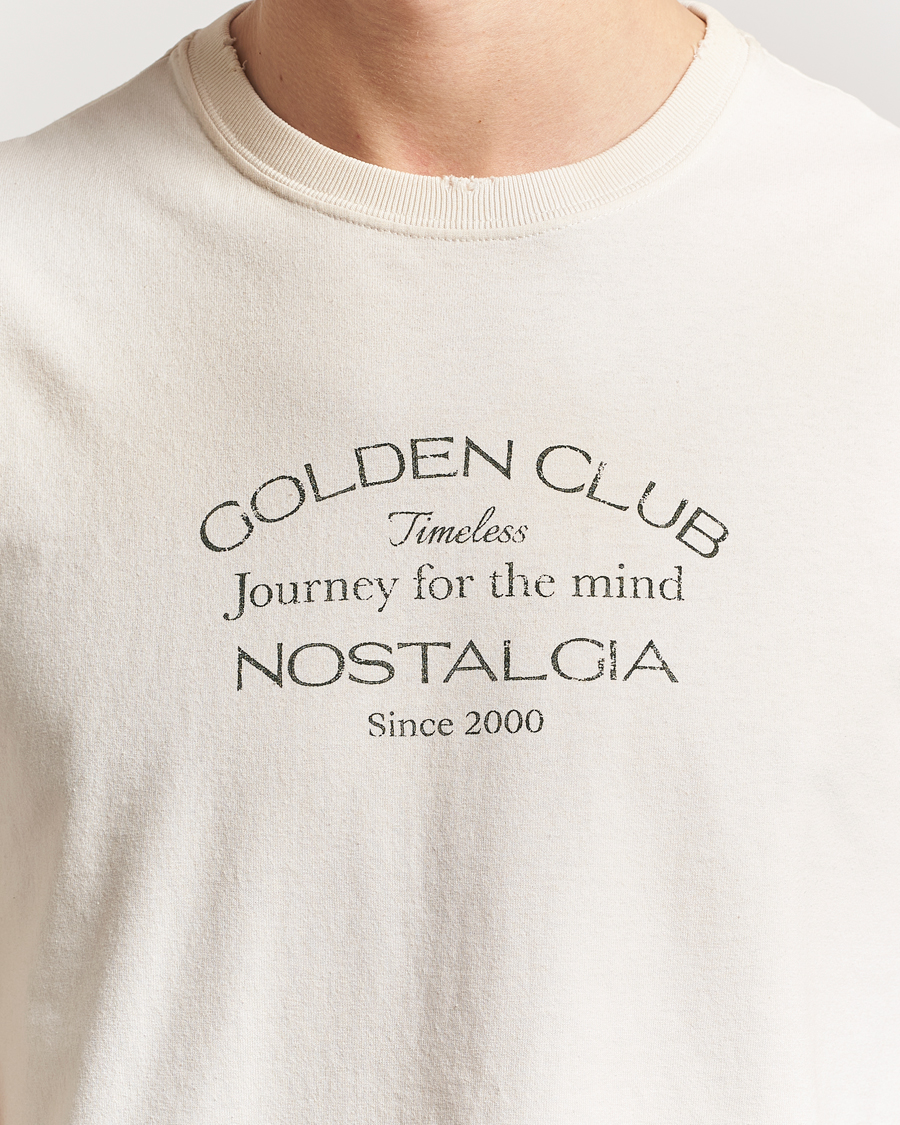 Homme | T-shirts | Golden Goose | Short Sleeve Journey T-Shirt Heritage White
