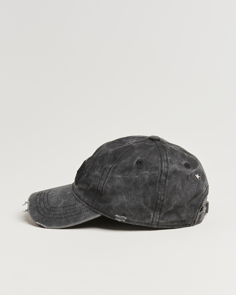 Homme | Golden Goose Cotton Twill Baseball Cap Anthracite | Golden Goose | Cotton Twill Baseball Cap Anthracite