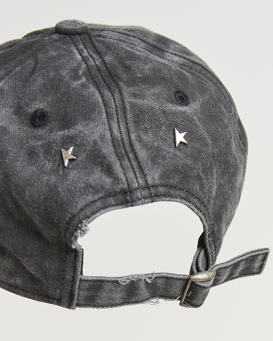 Homme | Golden Goose Cotton Twill Baseball Cap Anthracite | Golden Goose | Cotton Twill Baseball Cap Anthracite