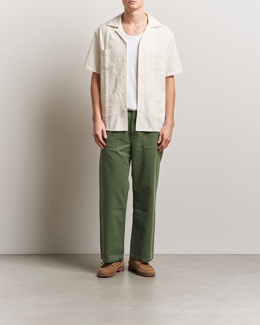 Homme | Chemises | Drôle de Monsieur | Cuban Shirt Ecru