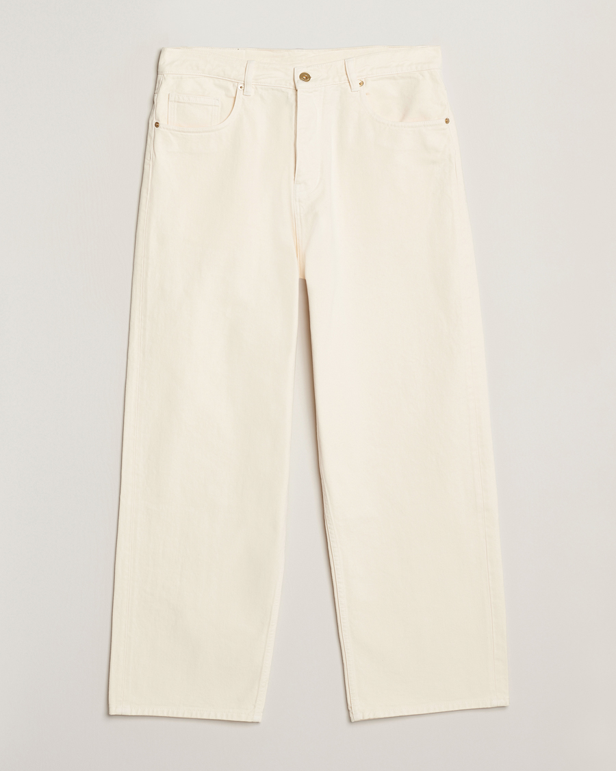 Homme | Jeans | Drôle de Monsieur | Wide Fit Jeans Off White