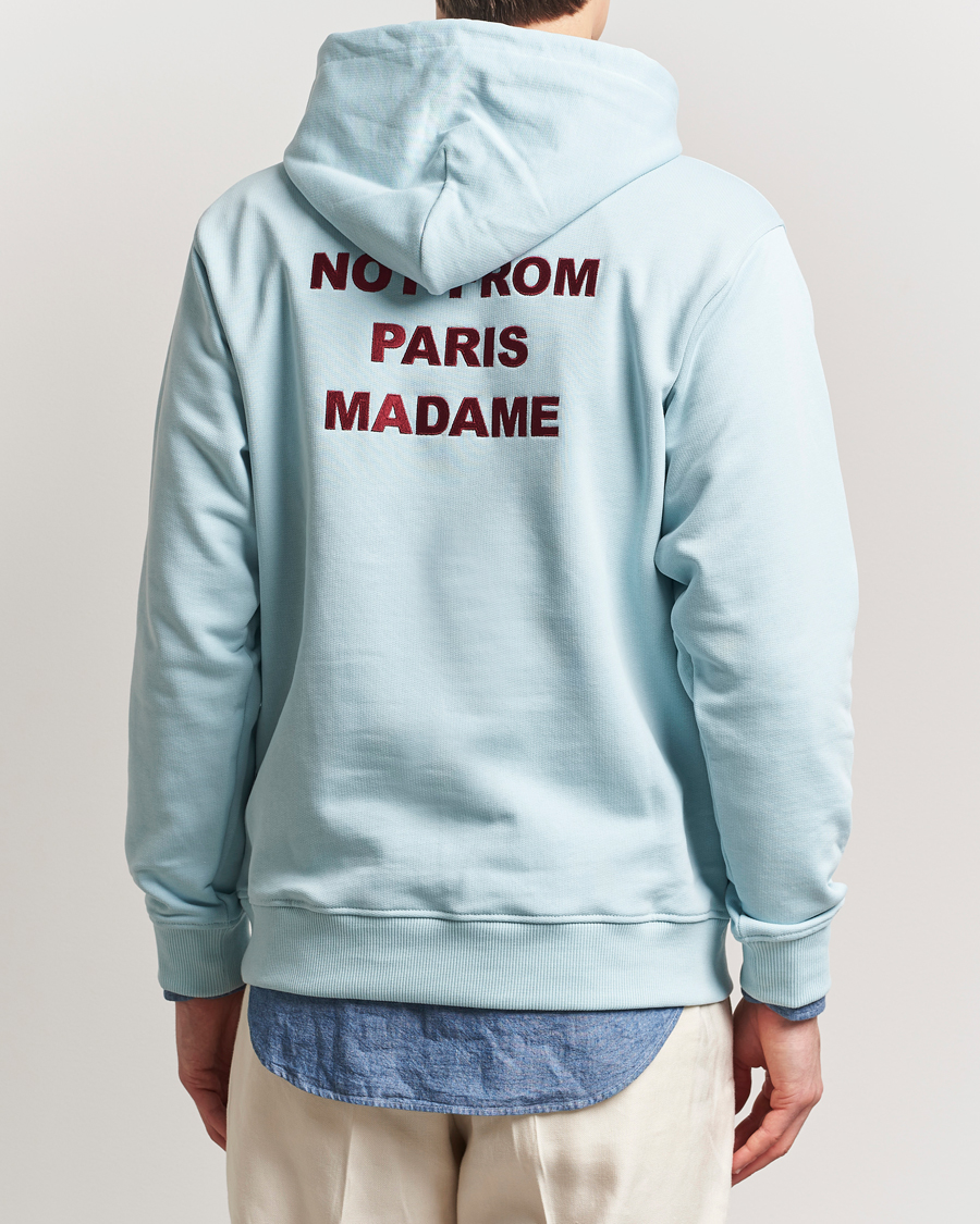 Homme | Pulls Et Tricots | Drôle de Monsieur | Slogan Hoodie Light Blue