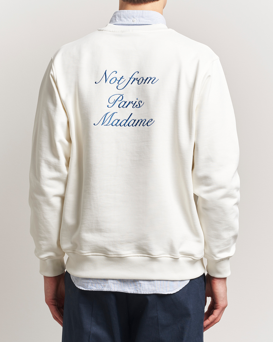 Homme | Pulls Et Tricots | Drôle de Monsieur | Slogan Sweatshirt Off White