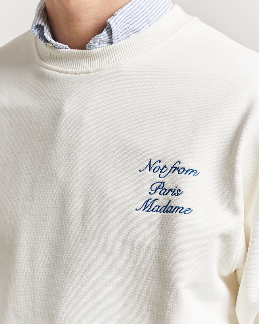 Homme | Pulls Et Tricots | Drôle de Monsieur | Slogan Sweatshirt Off White