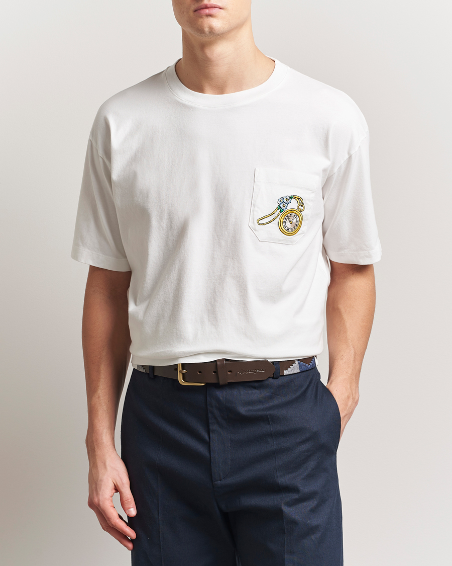 Homme | T-shirts | Drôle de Monsieur | Gousset T-Shirt Off White