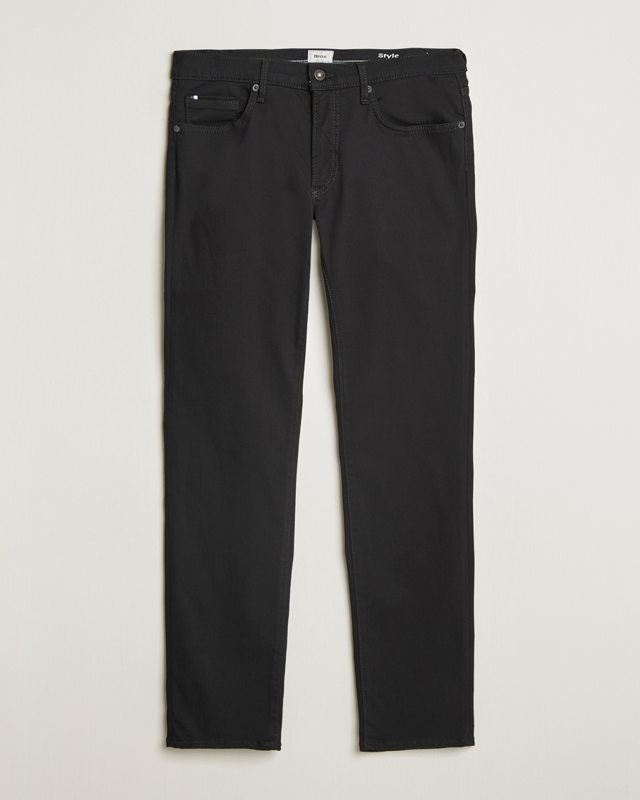 Homme | Pantalons | Brax | Chuck Hi-Flex Denim Perma Black