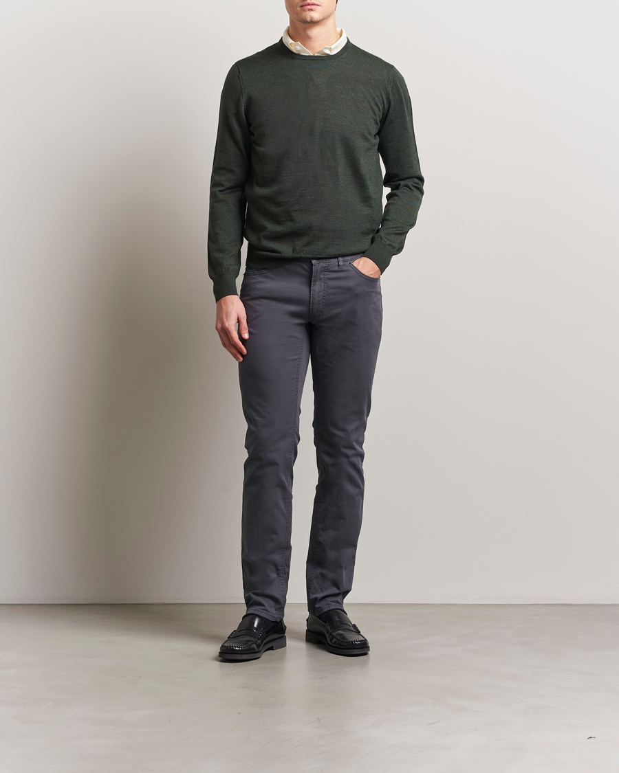 Homme | Pantalons | Brax | Chuck Marathon+ 5-Pocket Pants Graphit