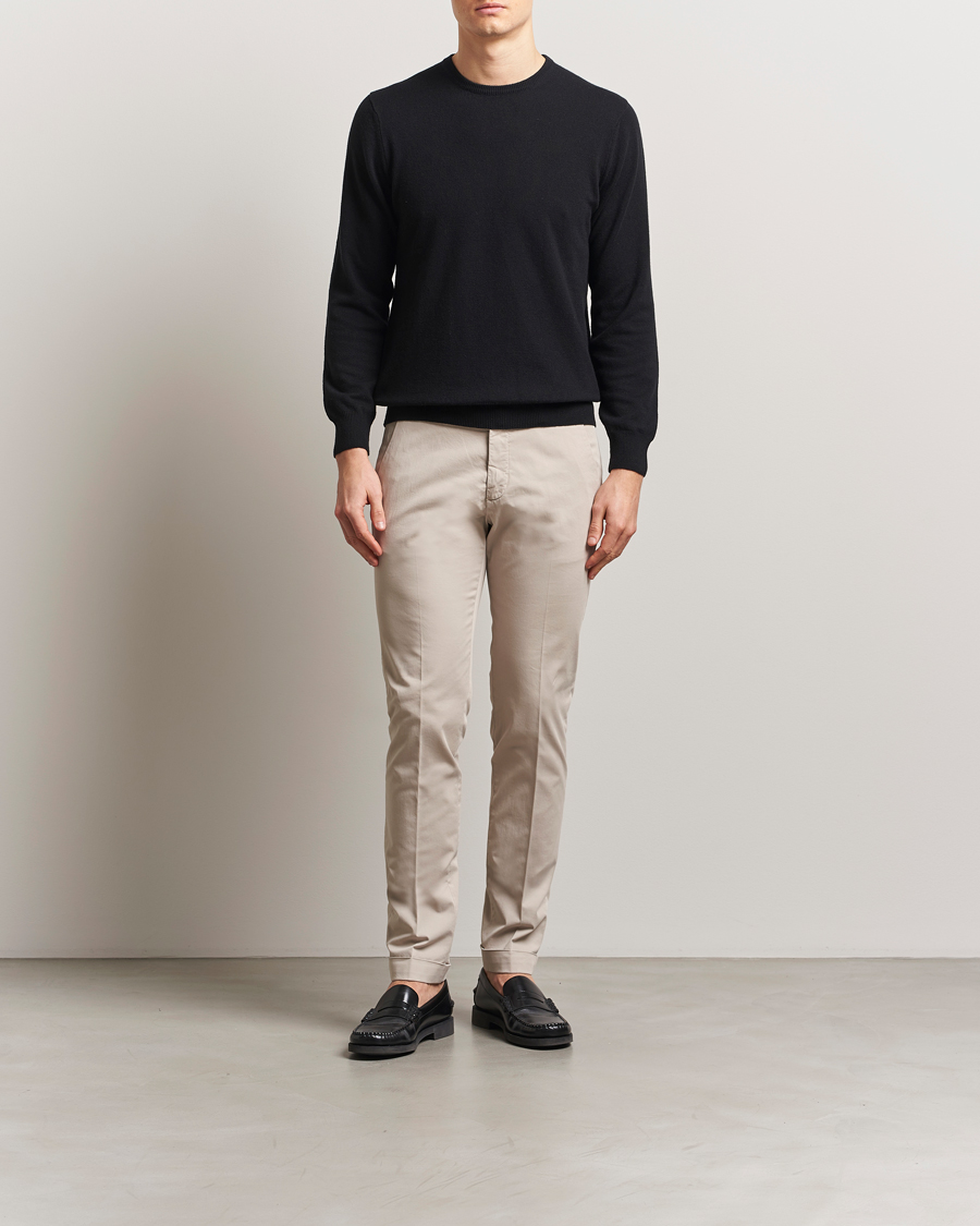 Homme | Pantalons | Briglia 1949 | Slim Fit Cotton Chinos Beige