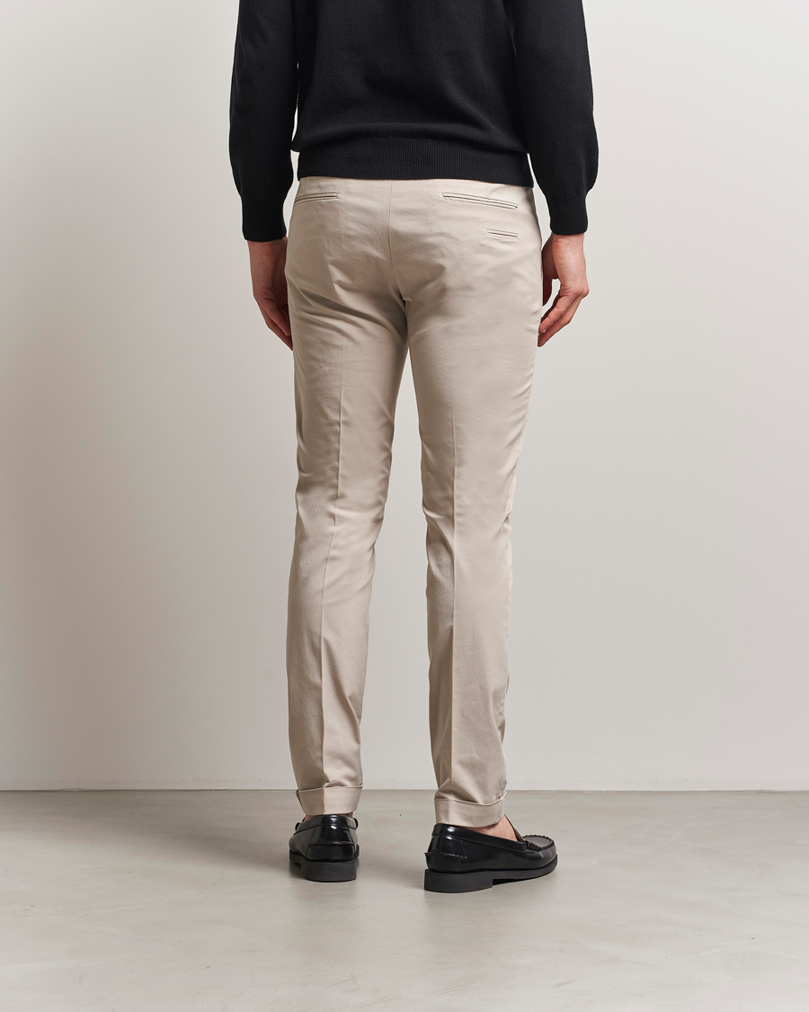 Homme | Pantalons | Briglia 1949 | Slim Fit Cotton Chinos Beige