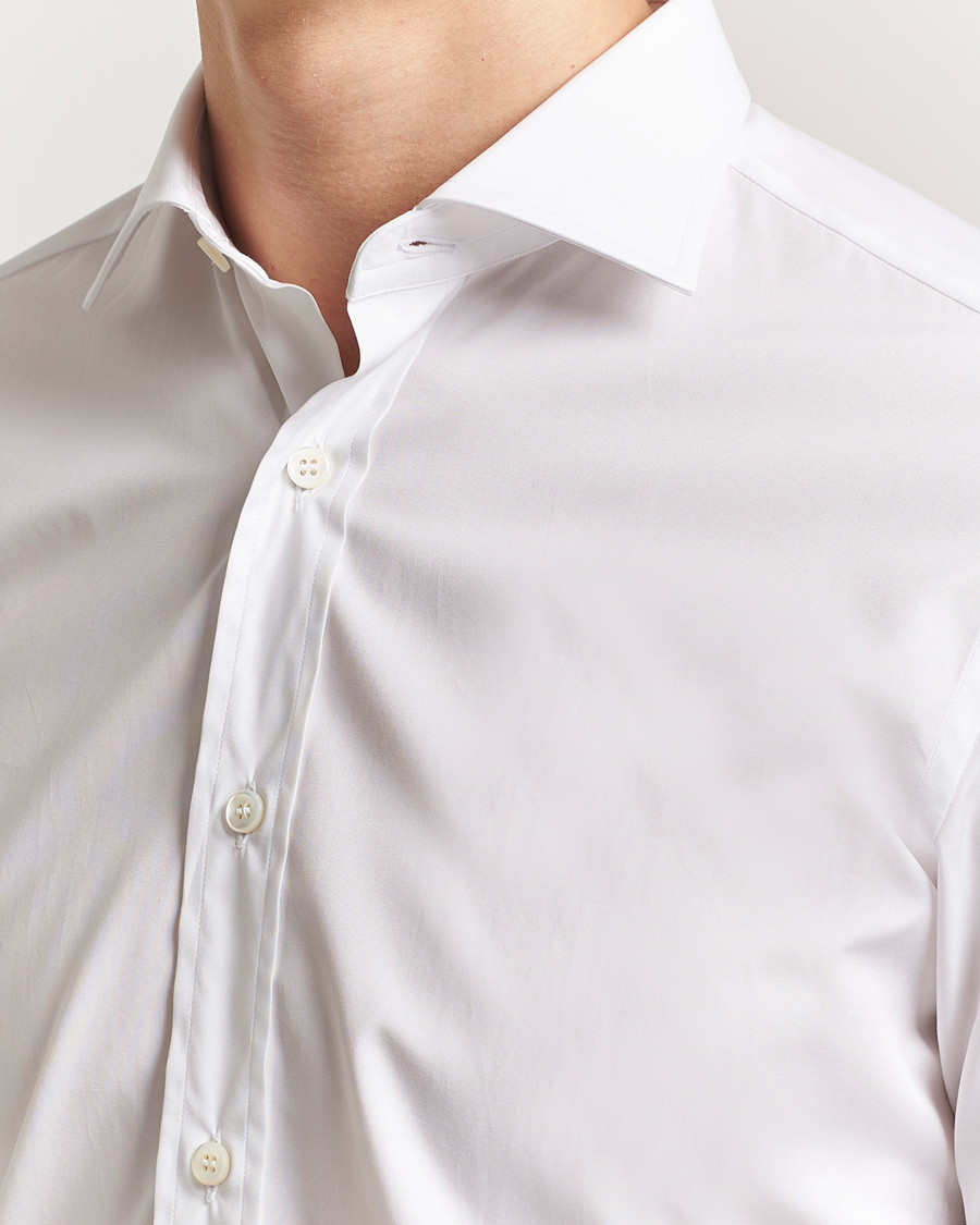 Homme | Chemises | Brioni | Slim Fit Dress Shirt White
