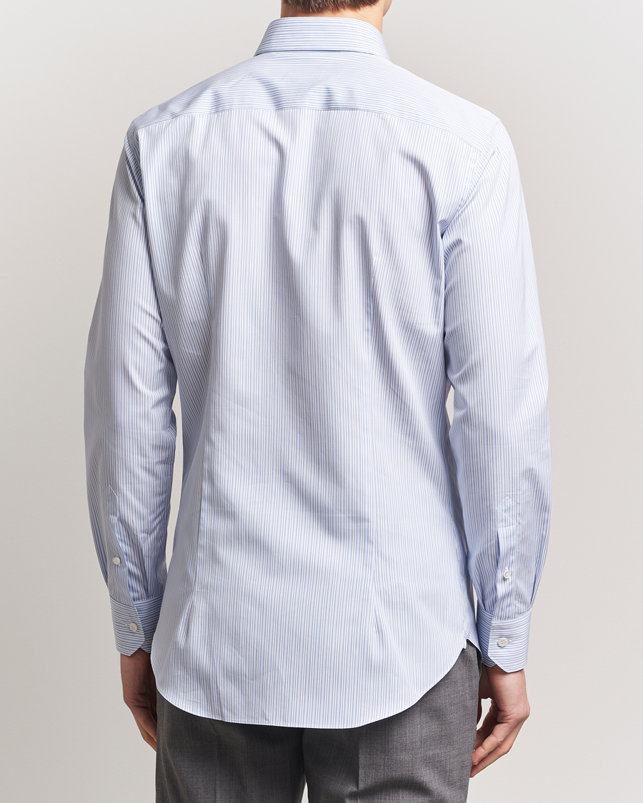 Homme | Chemises | Brioni | Slim Fit Dress Shirt Blue Stripes