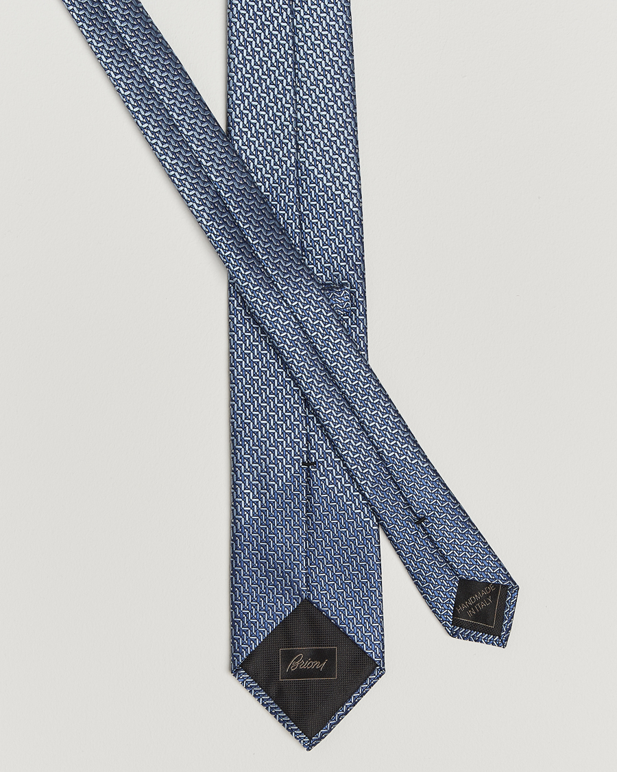 Homme | Brioni Degrade Silk Tie Light Blue | Brioni | Degrade Silk Tie Light Blue