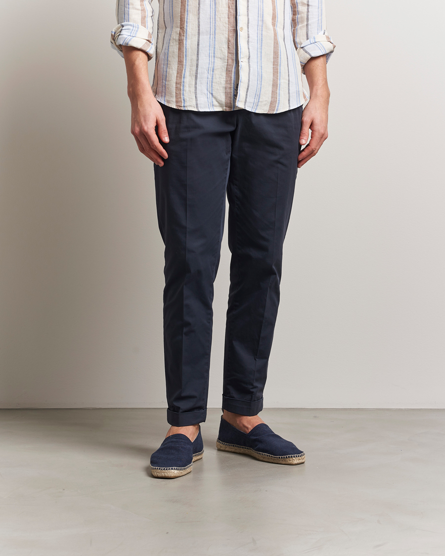 Homme | Espadrilles | Castañer | Pablo Washed Canvas Espadrilles Azul Marino