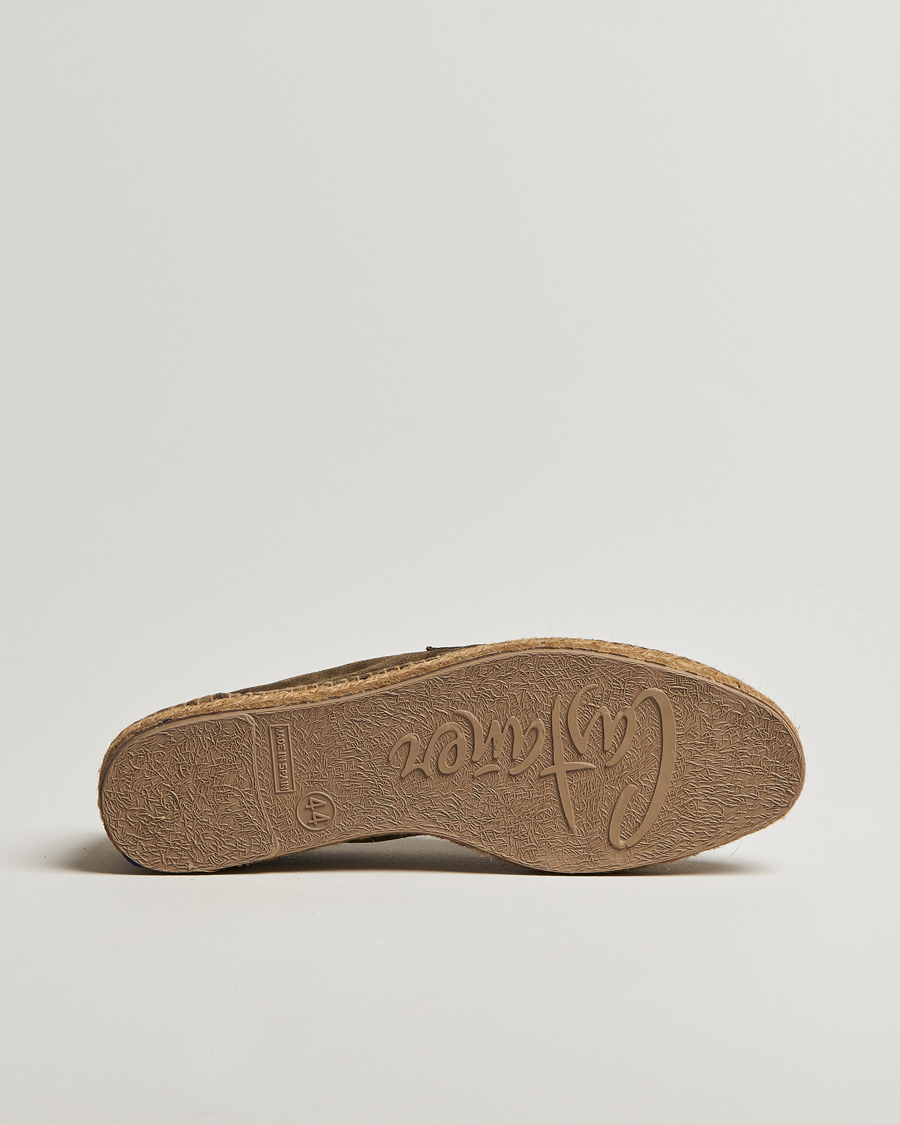 Homme | Castañer Nacho Casual Suede Loafers Verde Bosque | Castañer | Nacho Casual Suede Loafers Verde Bosque