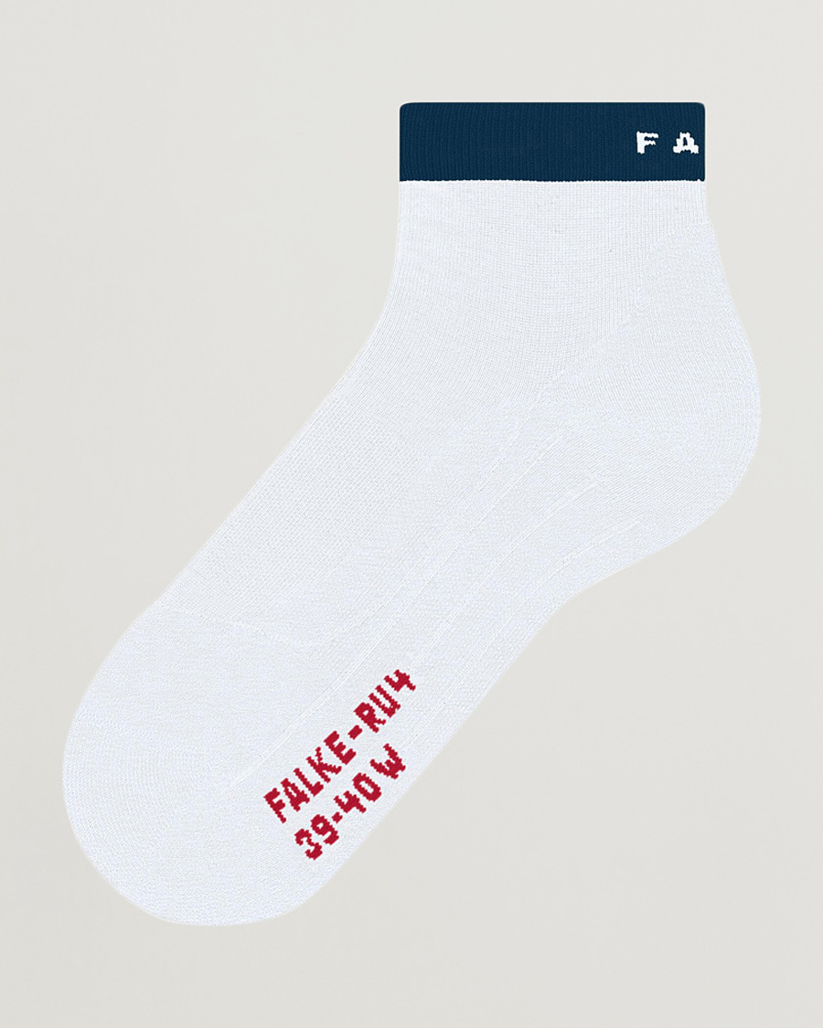 Homme | Sous-Vêtements Et Chaussettes | Falke Sport | RU4 Endurance Short Running Socks White