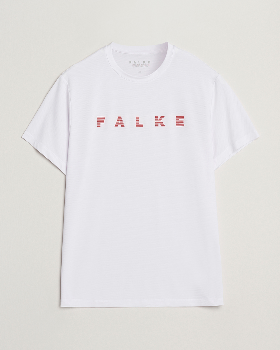 Homme | T-shirts | Falke Sport | Training T-Shirt White
