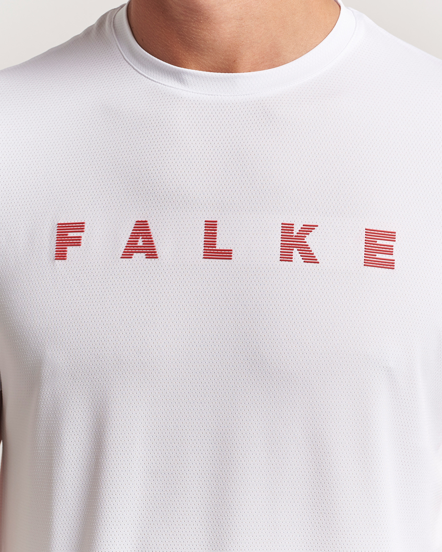 Homme | T-shirts | Falke Sport | Training T-Shirt White