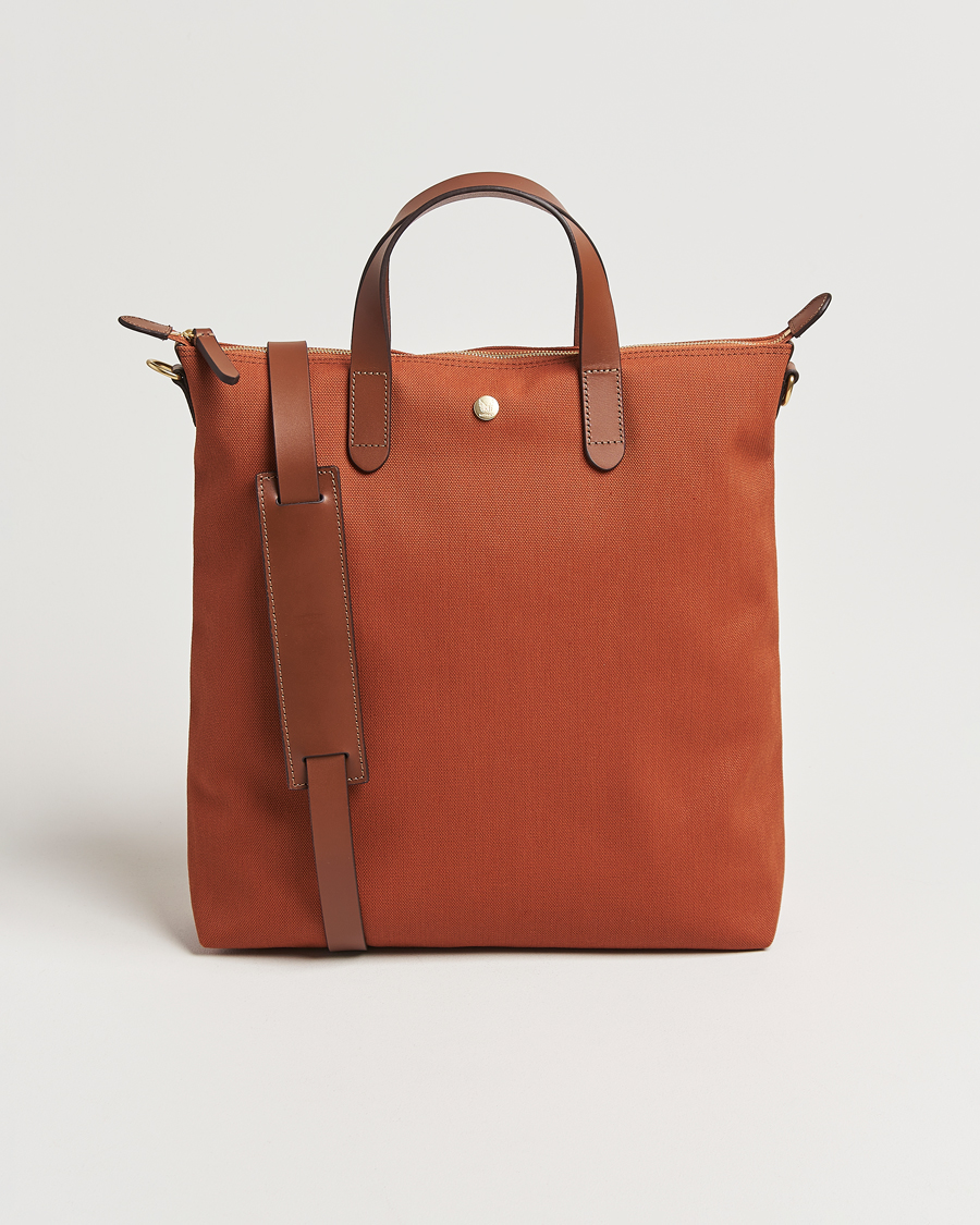 Homme | Mismo M/S Canvas Shopper Terracotta/Cuoio | Mismo | M/S Canvas Shopper Terracotta/Cuoio