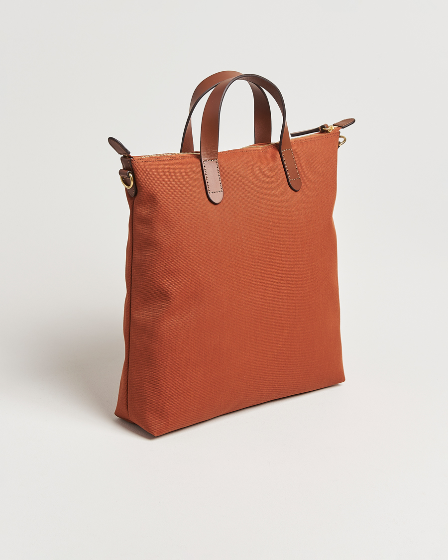 Homme | Mismo M/S Canvas Shopper Terracotta/Cuoio | Mismo | M/S Canvas Shopper Terracotta/Cuoio