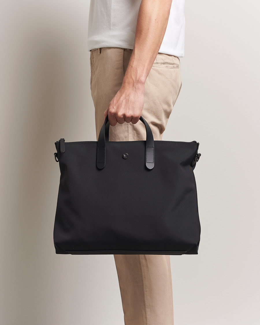 Homme | Sacs | Mismo | M/S Canvas Slim Brief Eclipse Black/Black