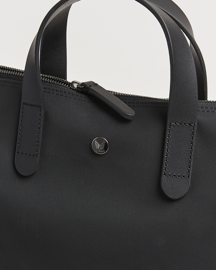 Homme | Sacs | Mismo | M/S Canvas Slim Brief Eclipse Black/Black