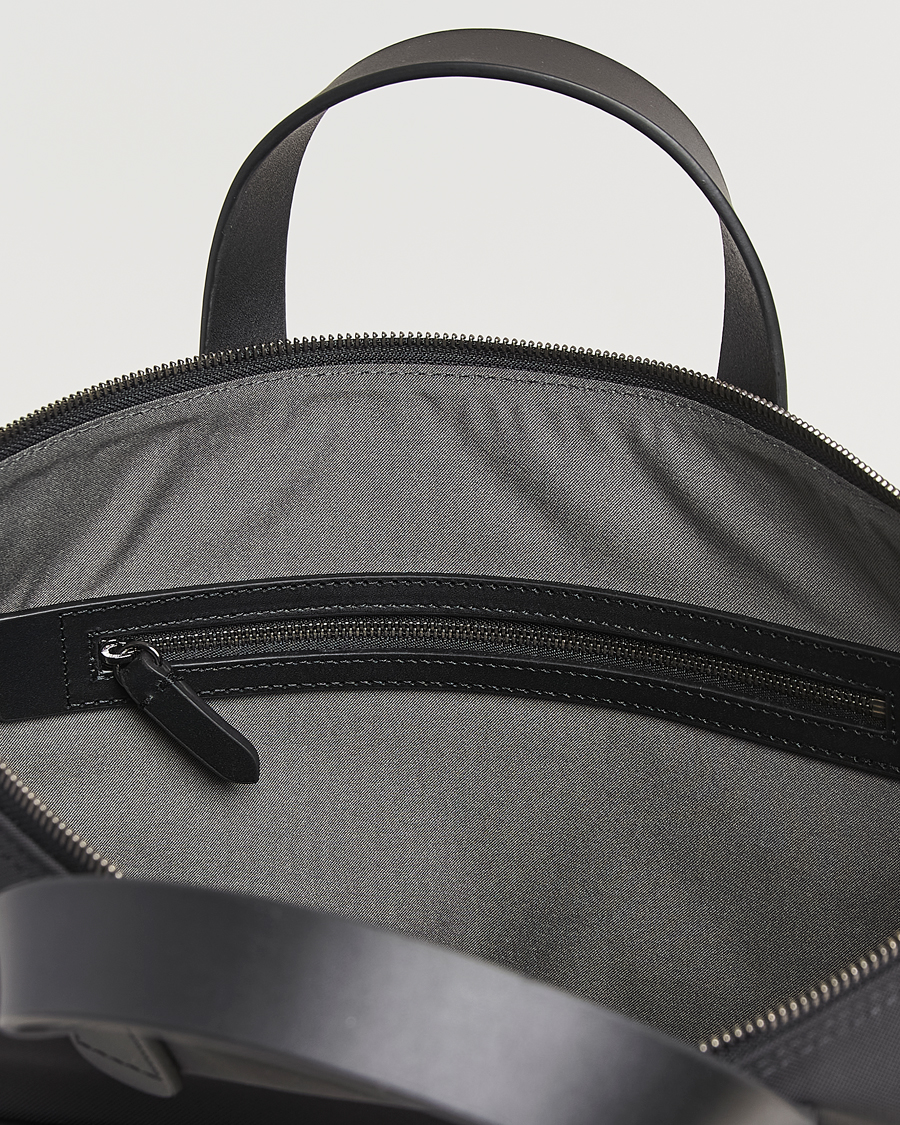 Homme | Sacs | Mismo | M/S Canvas Slim Brief Eclipse Black/Black