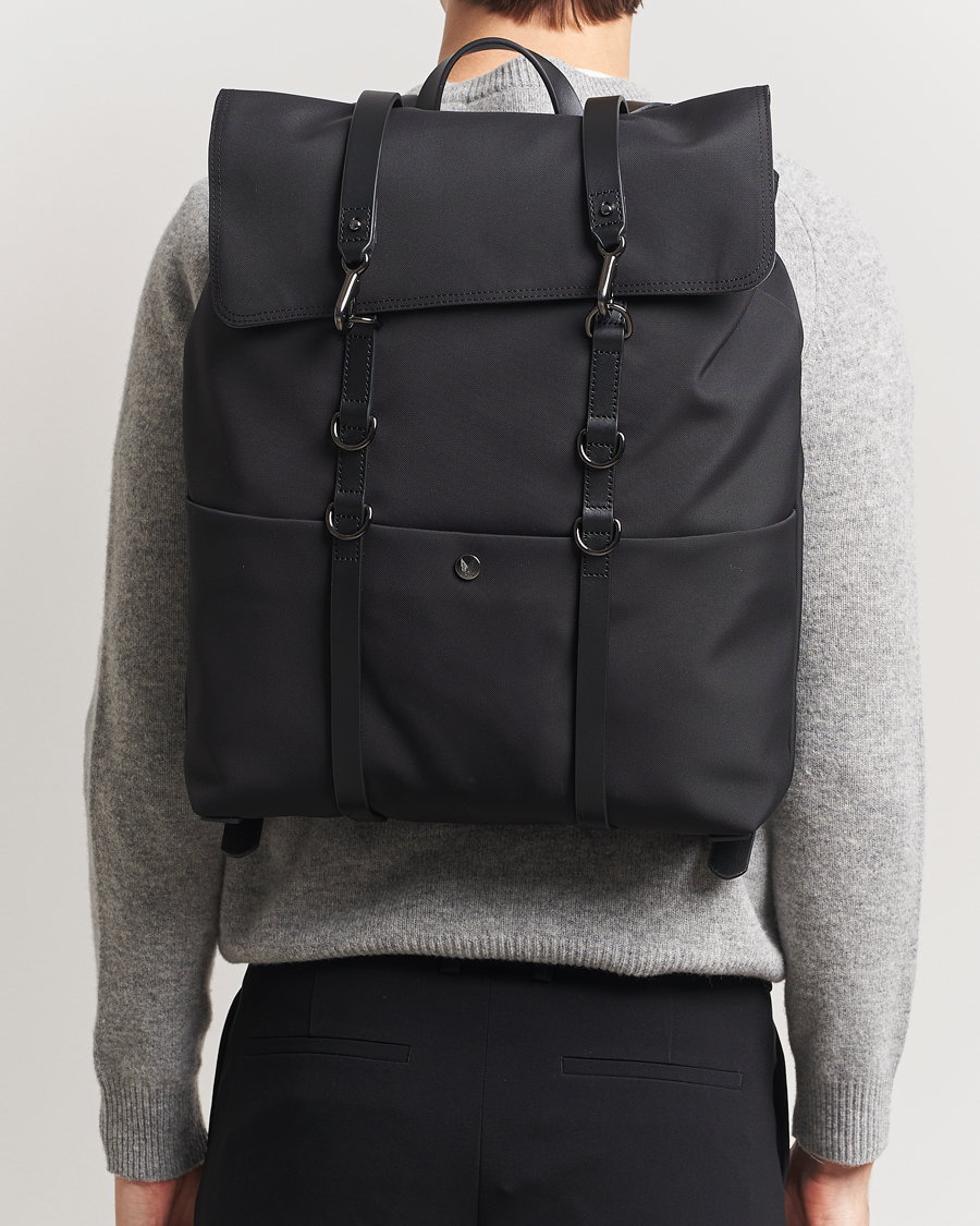 Homme | Sacs | Mismo | M/S Nylon Backpack Eclipse Black/Black
